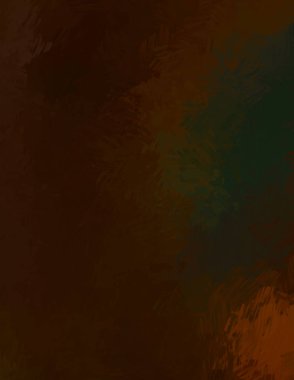 Taranmış Boyalı Soyut Arkaplan. Fırça darbesi ile boyanmış. Boya darbeleri. 2B Görüntü.