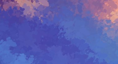 Taranmış Boyalı Soyut Arkaplan. Fırça darbesi ile boyanmış. Boya darbeleri. 2B Görüntü.