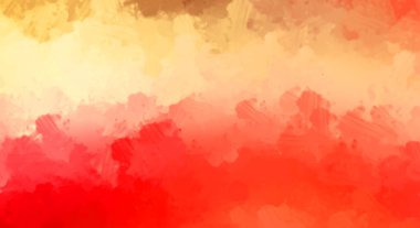 Taranmış Boyalı Soyut Arkaplan. Fırça darbesi ile boyanmış. Boya darbeleri. 2B Görüntü.