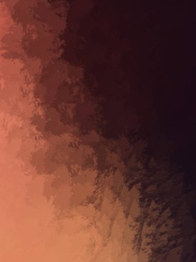 Taranmış Boyalı Soyut Arkaplan. Fırça darbesi ile boyanmış. Boya darbeleri. 2B Görüntü.