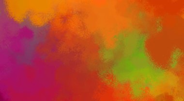 Taranmış Boyalı Soyut Arkaplan. Fırça darbesi ile boyanmış. Sanatsal canlılık ve renkli duvar kağıdı.