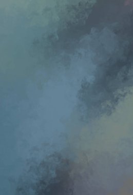 Taranmış Boyalı Soyut Arkaplan. Fırça darbesi ile boyanmış. Boya darbeleri. 2B Görüntü.