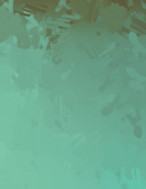 Taranmış Boyalı Soyut Arkaplan. Fırça darbesi ile boyanmış. Boya darbeleri. 2B Görüntü.