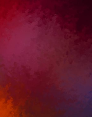 Taranmış Boyalı Soyut Arkaplan. Fırça darbesi ile boyanmış. Boya darbeleri. 2B Görüntü.