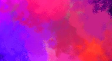 Taranmış Boyalı Soyut Arkaplan. Fırça darbesi ile boyanmış. Sanatsal canlılık ve renkli duvar kağıdı.