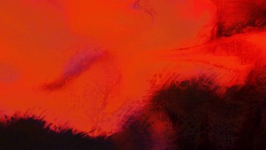 Modern sanat. Renkli çağdaş sanat eserleri. Renkli boya darbeleri. Soyut arkaplanda fırça darbeleri. fırça boyası.