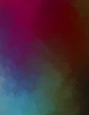 Taranmış Boyalı Soyut Arkaplan. Fırça darbesi ile boyanmış. Boya darbeleri. 2B Görüntü.