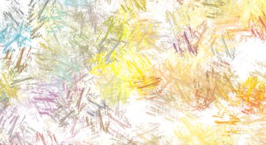 Taranmış Boyalı Soyut Arkaplan. Fırça darbesi ile boyanmış. Boya darbeleri. 2B Görüntü.