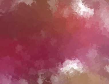 Taranmış Boyalı Soyut Arkaplan. Fırça darbesi ile boyanmış. Boya darbeleri. 2B Görüntü.