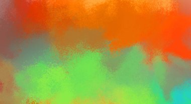 Taranmış Boyalı Soyut Arkaplan. Fırça darbesi ile boyanmış. Sanatsal canlılık ve renkli duvar kağıdı.