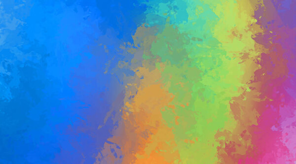 Брызгалов запутался в фоновом режиме. Кисть с мазком. Штрихи краски. 2D-технологии.