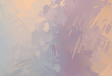 Taranmış Boyalı Soyut Arkaplan. Fırça darbesi ile boyanmış. Boya darbeleri. 2B Görüntü.