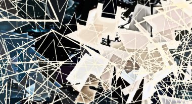 Modern sanat. Renkli çağdaş sanat eserleri. Renkli boya darbeleri. Soyut arkaplanda fırça darbeleri. fırça boyası.