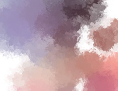 Taranmış Boyalı Soyut Arkaplan. Fırça darbesi ile boyanmış. Boya darbeleri. 2B Görüntü.