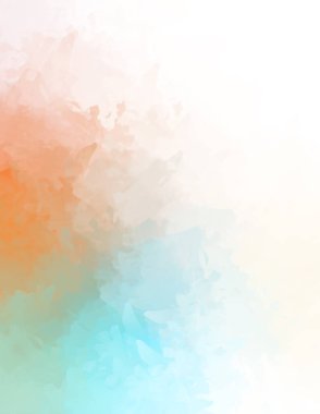 Taranmış Boyalı Soyut Arkaplan. Fırça darbesi ile boyanmış. Boya darbeleri. 2B Görüntü.