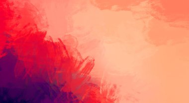 Taranmış Boyalı Soyut Arkaplan. Fırça darbesi ile boyanmış. Sanatsal canlılık ve renkli duvar kağıdı.