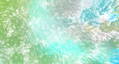 Taranmış Boyalı Soyut Arkaplan. Fırça darbesi ile boyanmış. Boya darbeleri. 2B Görüntü.