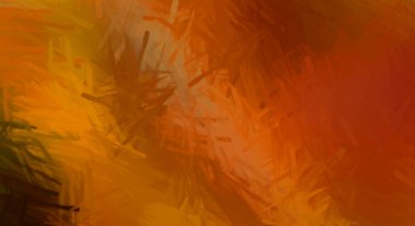 Taranmış Boyalı Soyut Arkaplan. Fırça darbesi ile boyanmış. Boya darbeleri. 2B Görüntü.