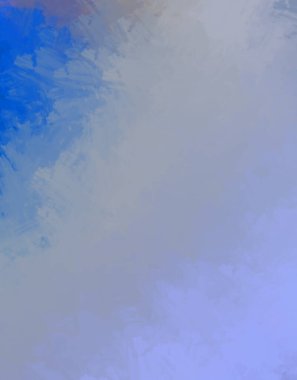 Taranmış Boyalı Soyut Arkaplan. Fırça darbesi ile boyanmış. Boya darbeleri. 2B Görüntü.