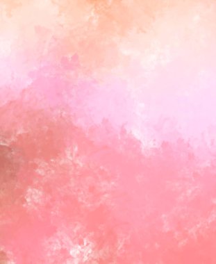 Taranmış Boyalı Soyut Arkaplan. Fırça darbesi ile boyanmış. Boya darbeleri. 2B Görüntü.