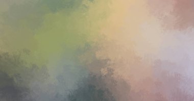 Taranmış Boyalı Soyut Arkaplan. Fırça darbesi ile boyanmış. Boya darbeleri. 2B Görüntü.