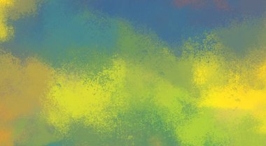 Taranmış Boyalı Soyut Arkaplan. Fırça darbesi ile boyanmış. Sanatsal canlılık ve renkli duvar kağıdı.