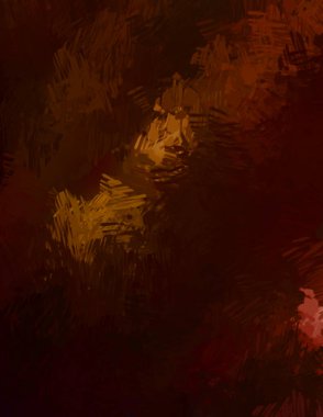 Taranmış Boyalı Soyut Arkaplan. Fırça darbesi ile boyanmış. Boya darbeleri. 2B Görüntü.