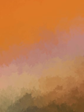 Taranmış Boyalı Soyut Arkaplan. Fırça darbesi ile boyanmış. Boya darbeleri. 2B Görüntü.