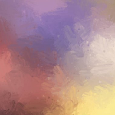 Taranmış Boyalı Soyut Arkaplan. Fırça darbesi ile boyanmış. Boya darbeleri. 2B Görüntü.