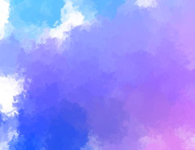 Taranmış Boyalı Soyut Arkaplan. Fırça darbesi ile boyanmış. Boya darbeleri. 2B Görüntü.