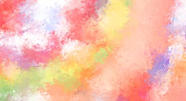 Taranmış Boyalı Soyut Arkaplan. Fırça darbesi ile boyanmış. Boya darbeleri. 2B Görüntü.