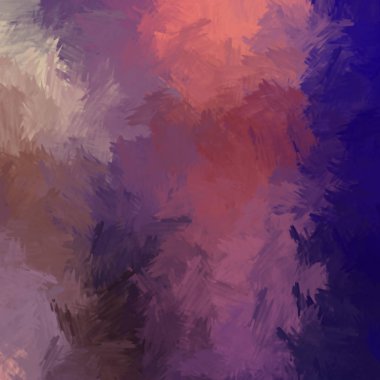 Taranmış Boyalı Soyut Arkaplan. Fırça darbesi ile boyanmış. Boya darbeleri. 2B Görüntü.