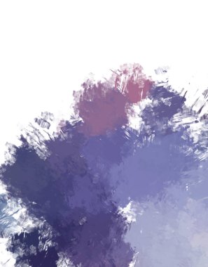 Taranmış Boyalı Soyut Arkaplan. Fırça darbesi ile boyanmış. Boya darbeleri. 2B Görüntü.