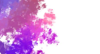 Taranmış Boyalı Soyut Arkaplan. Fırça darbesi ile boyanmış. Boya darbeleri. 2B Görüntü.