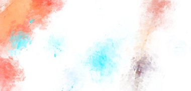 Taranmış Boyalı Soyut Arkaplan. Fırça darbesi ile boyanmış. Boya darbeleri. 2B Görüntü.