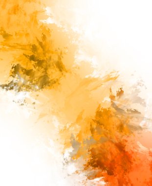 Taranmış Boyalı Soyut Arkaplan. Fırça darbesi ile boyanmış. Boya darbeleri. 2B Görüntü.