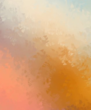 Taranmış Boyalı Soyut Arkaplan. Fırça darbesi ile boyanmış. Boya darbeleri. 2B Görüntü.