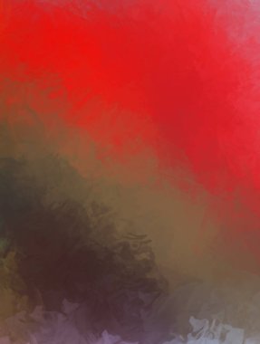 Taranmış Boyalı Soyut Arkaplan. Fırça darbesi ile boyanmış. Boya darbeleri. 2B Görüntü.