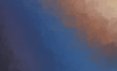 Taranmış Boyalı Soyut Arkaplan. Fırça darbesi ile boyanmış. Boya darbeleri. 2B Görüntü.