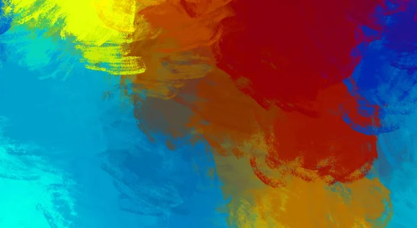 Brushed Painted Abstract Background Brush Stroked Painting Artistic Vibrant Colorful — Stock Photo, Image