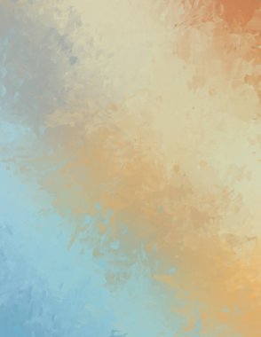 Taranmış Boyalı Soyut Arkaplan. Fırça darbesi ile boyanmış. Boya darbeleri. 2B Görüntü.