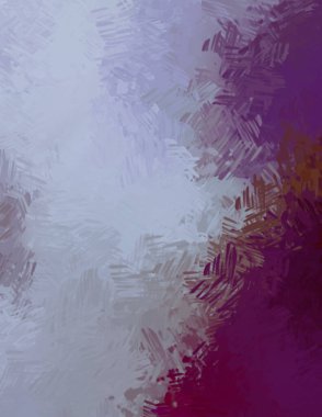 Taranmış Boyalı Soyut Arkaplan. Fırça darbesi ile boyanmış. Boya darbeleri. 2B Görüntü.