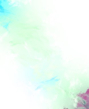 Taranmış Boyalı Soyut Arkaplan. Fırça darbesi ile boyanmış. Boya darbeleri. 2B Görüntü.