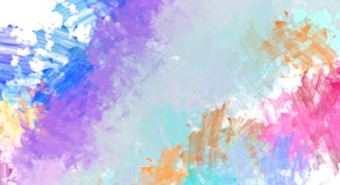 Taranmış Boyalı Soyut Arkaplan. Fırça darbesi ile boyanmış. Boya darbeleri. 2B Görüntü.