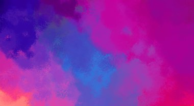 Taranmış Boyalı Soyut Arkaplan. Fırça darbesi ile boyanmış. Sanatsal canlılık ve renkli duvar kağıdı.