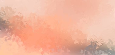 Taranmış Boyalı Soyut Arkaplan. Fırça darbesi ile boyanmış. Boya darbeleri. 2B Görüntü.