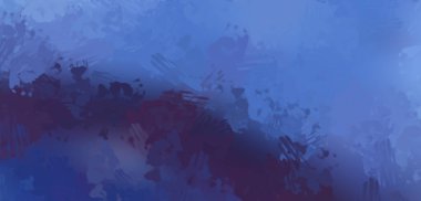 Taranmış Boyalı Soyut Arkaplan. Fırça darbesi ile boyanmış. Boya darbeleri. 2B Görüntü.