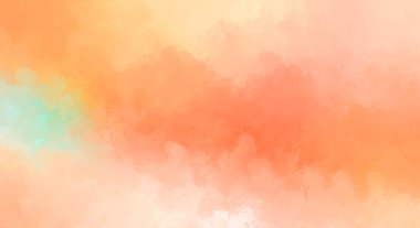 Taranmış Boyalı Soyut Arkaplan. Fırça darbesi ile boyanmış. Boya darbeleri. 2B Görüntü.