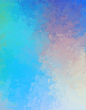 Taranmış Boyalı Soyut Arkaplan. Fırça darbesi ile boyanmış. Boya darbeleri. 2B Görüntü.