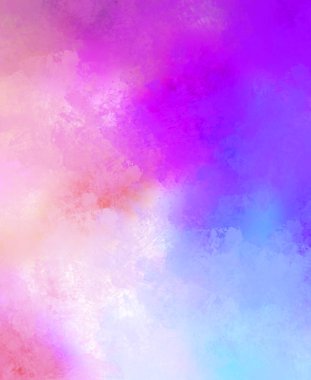 Taranmış Boyalı Soyut Arkaplan. Fırça darbesi ile boyanmış. Boya darbeleri. 2B Görüntü.